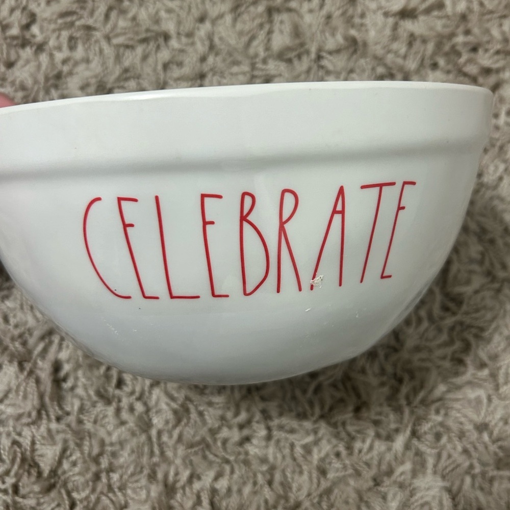 Rae Dunn Celebrate Mixing Bowl